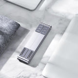Portable Aluminum Notebook Stand - Compact Cooling Bracket - Silver - Extra Image
