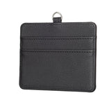 Horizontal Id Card Bag & Lanyard - Pink - Top-Down View