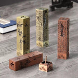 Zen Tea Room Incense Burner - Antique Bronze - Bronze - Extra Image