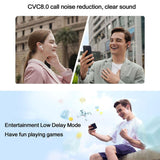 Waterproof Bluetooth Earbuds with Active Noise Reduction - White - Extra Image