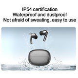 Waterproof Bluetooth Earbuds with Active Noise Reduction - White - Extra Image