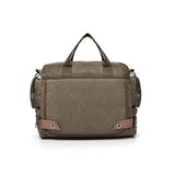Waterproof Outdoor Laptop Bag Single Shoulder - Coffee