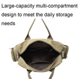 Waterproof Outdoor Laptop Bag Single Shoulder - Coffee