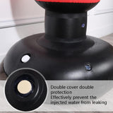 Vertical Inflatable Non-Tumbler Boxing Column - 160Cm Height - Red - Rear View