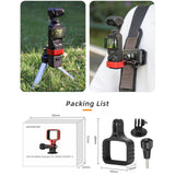 Universal Metal Bracket Adapter for Dji Pocket 3 with Screw - Red