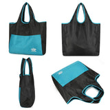 Waterproof Foldable Tote For Outdoor Sports - Green - Close-Up Angle