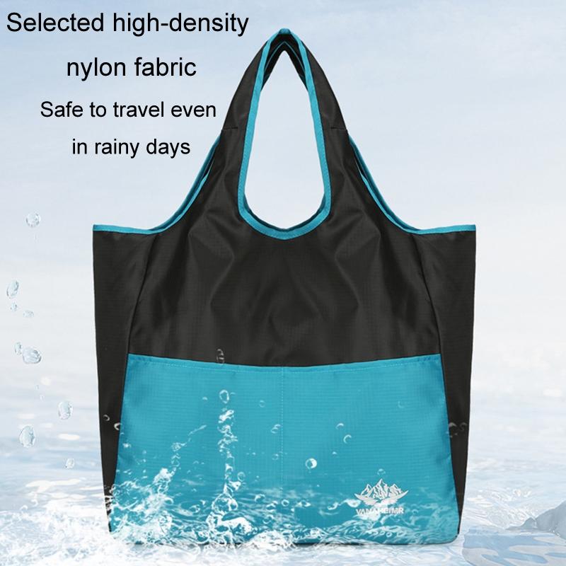 Waterproof Foldable Tote For Outdoor Sports - Green
