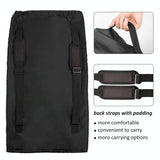 Travel Bag for Car Seat Stroller Wheelchair Storage - Black - 45-Degree Angle