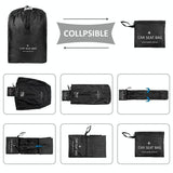 Travel Bag for Car Seat Stroller Wheelchair Storage - Black - Close-Up Angle