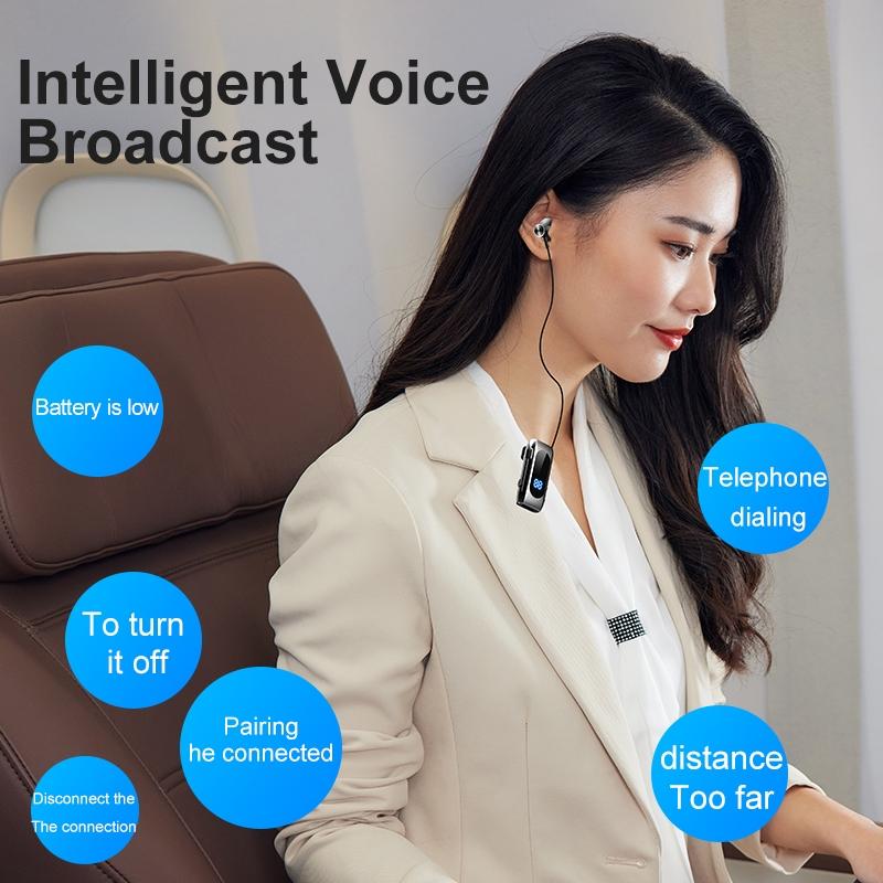 Wireless Bluetooth Earphone for Business - K55 - Gold