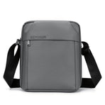 Large Capacity Men Messenger Bag For Travel & Commuting - Gray