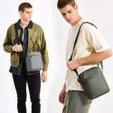 Large Capacity Men Messenger Bag For Travel & Commuting - Gray