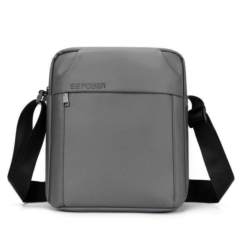 Large Capacity Men Messenger Bag For Travel & Commuting - Gray