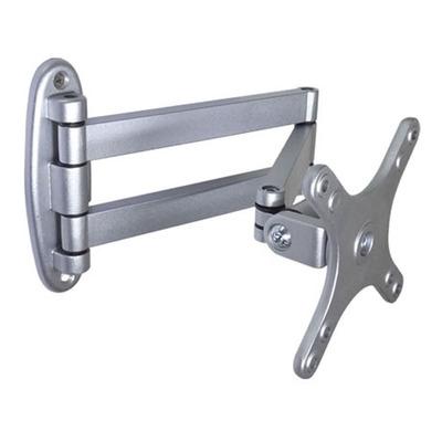 Universal Swivel Wall Mount for Computer Monitors - Silver