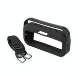 Silicone Protective Case for Bose Soundlink Flex Speaker with Shoulder Strap - Blue - Front View