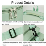 Waterproof Gym Bag - Shoe Compartment Included - Light Green - Extra Image