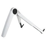 Triangle Cooling Bracket for Tablets Laptops and Desktops - White - Side View