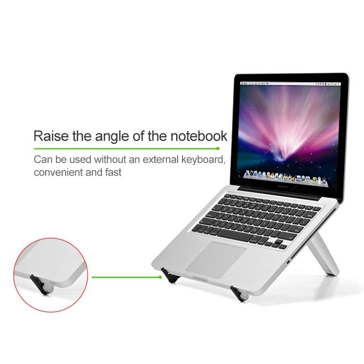 Triangle Cooling Bracket for Tablets Laptops and Desktops - White