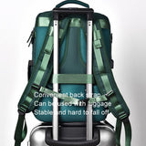 Spacious Business Travel Backpack Fits Laptop - Green