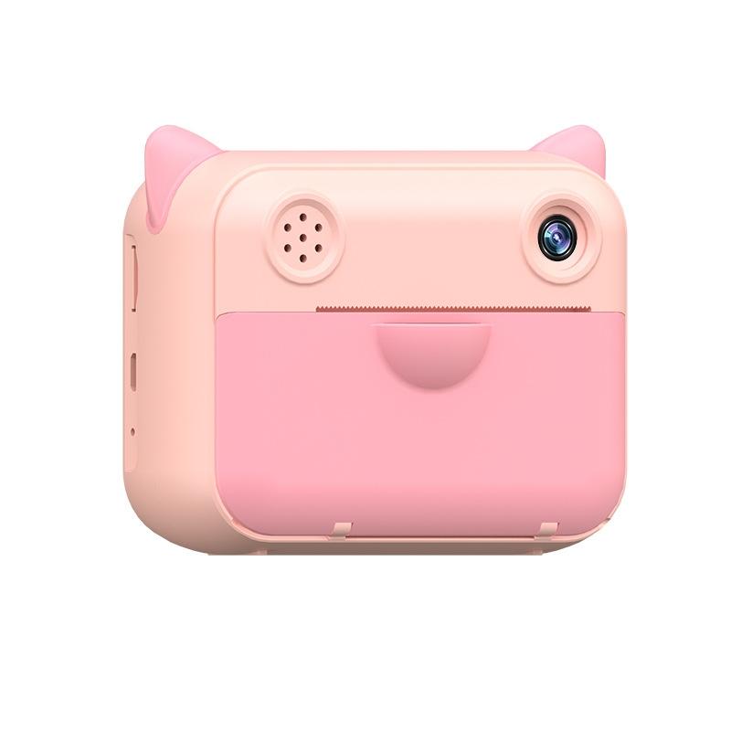 2.4 Hd Screen Kids Thermal Printing Camera - no Memory Card - Pink