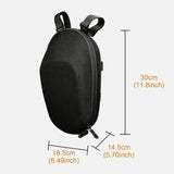 Waterproof Hard Shell Bag for Xiaomi No.9 Electric Scooter - Front Storage for Folding Car - Gray - Close-Up Angle