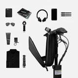 Waterproof Hard Shell Bag for Xiaomi No.9 Electric Scooter - Front Storage for Folding Car - Gray - Extra Image