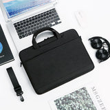 Versatile Laptop Shoulder Bag - Single Strap - Grey