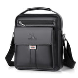 Large Capacity Men Retro Messenger Bag - Brown