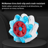 Stunt Car with 2.4g Remote Control - Single Rc Torsion Design - Blue - Rear View