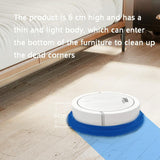 Smart Dual-purpose Sweeper - Fully Automatic - Elegant White - Close-Up Angle