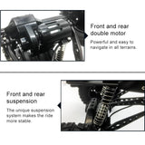 1:8 Alloy Remote Control Climbing Car Off-road Vehicle Toy - Black - Extra Image