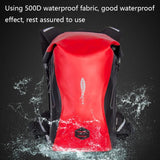 25L Waterproof Outdoor Backpack For Travel - 45-Degree Angle