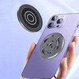 Universal Magnetic Phone Holder for Tripod and Magic Arm - Black