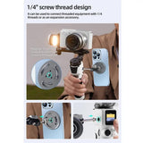 Universal Magnetic Phone Holder for Tripod and Magic Arm - Black