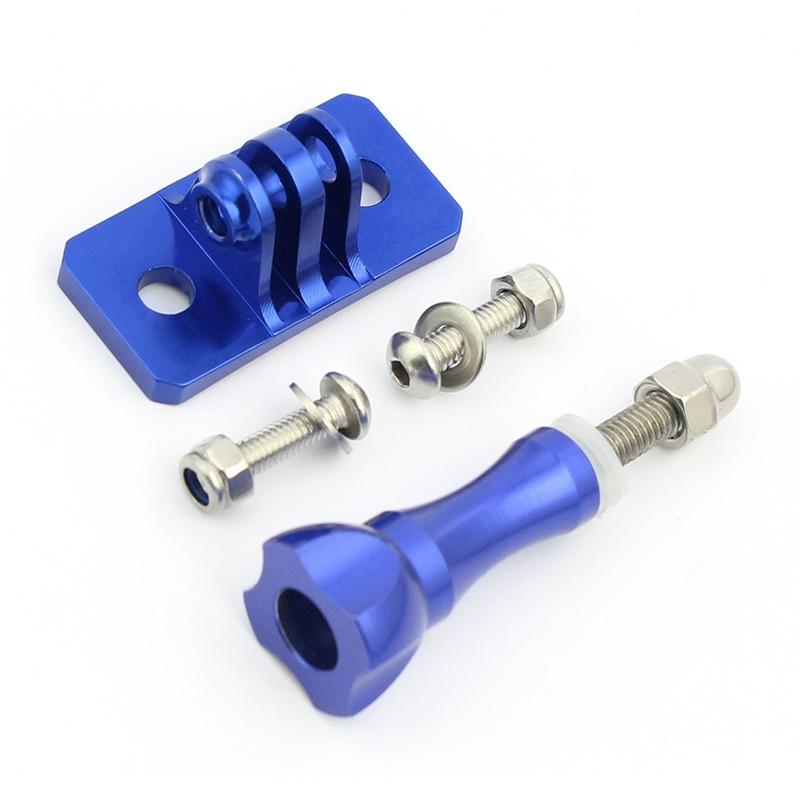 Helmet Mount Adapter for Aluminum Tripod Head for Gopro - Black