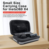 Hard Shell Storage Bag for Insta360 X4 Camera - Yellow - Top-Down View
