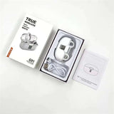 Wireless Bone Conduction Earbuds with Noise Reduction - Black