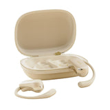 Open Earhook Bluetooth Earphones - X900 - Beige - Front View