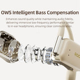 Open Earhook Bluetooth Earphones - X900 - Beige - Close-Up Angle