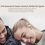 Open Earhook Bluetooth Earphones - X900 - Beige - Low Angle