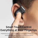 Open Earhook Bluetooth Earphones - X900 - Beige - Extra Image
