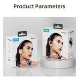 Open Earhook Bluetooth Earphones - X900 - Beige - Extra Image