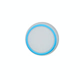 10-piece Luminous Gamepad Button Caps for Ps5 / Ps4 / Ps3 / Xbox one / 360 / Pro / Series x / s - Transparent Red Circle