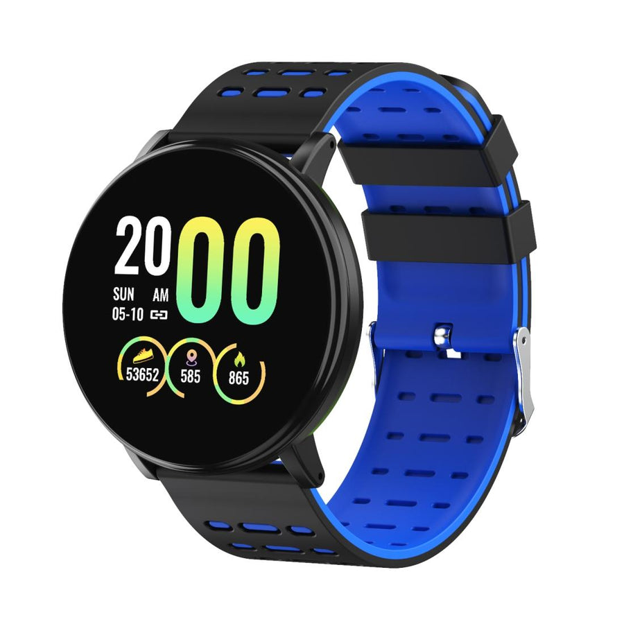Smart Watch With Call Reminder And Health Monitoring - Blue