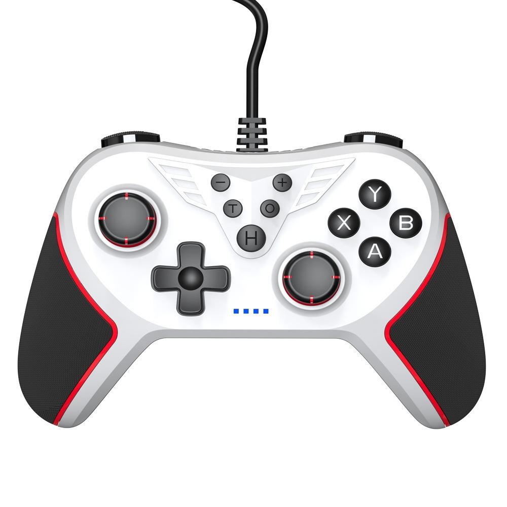Usb Gamepad with Vibration and Burst for Switch / Pc - Black