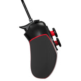 Usb Gamepad with Vibration and Burst for Switch / Pc - Black - Rear View