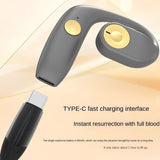 Wireless Bone Conduction Bluetooth Earphones for Sports - Gray - Extra Image