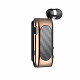 Carbon Brazing Bluetooth Earphones with Noise Reduction - Silver - Extra Image