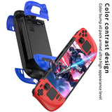 Anti-fall Game Console Case with Contrast Design - Red