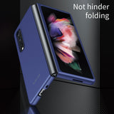 For Samsung Galaxy Z Fold4 5G Foldable Shockproof Phone Case - Black